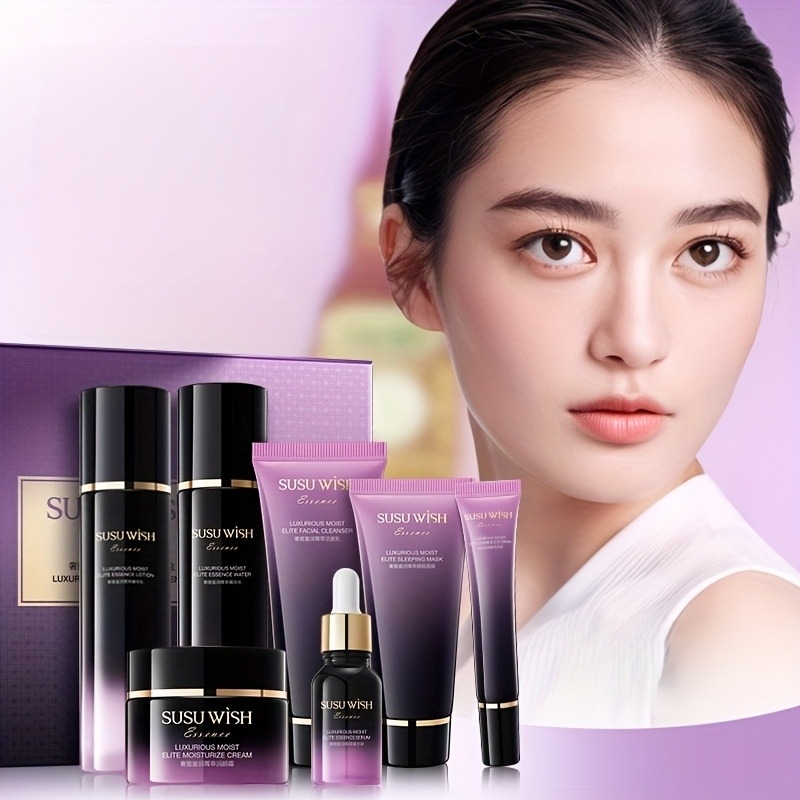 Luxury Skincare Ingredients - Luxueuze en elegante negendelige hydraterende essentiële
