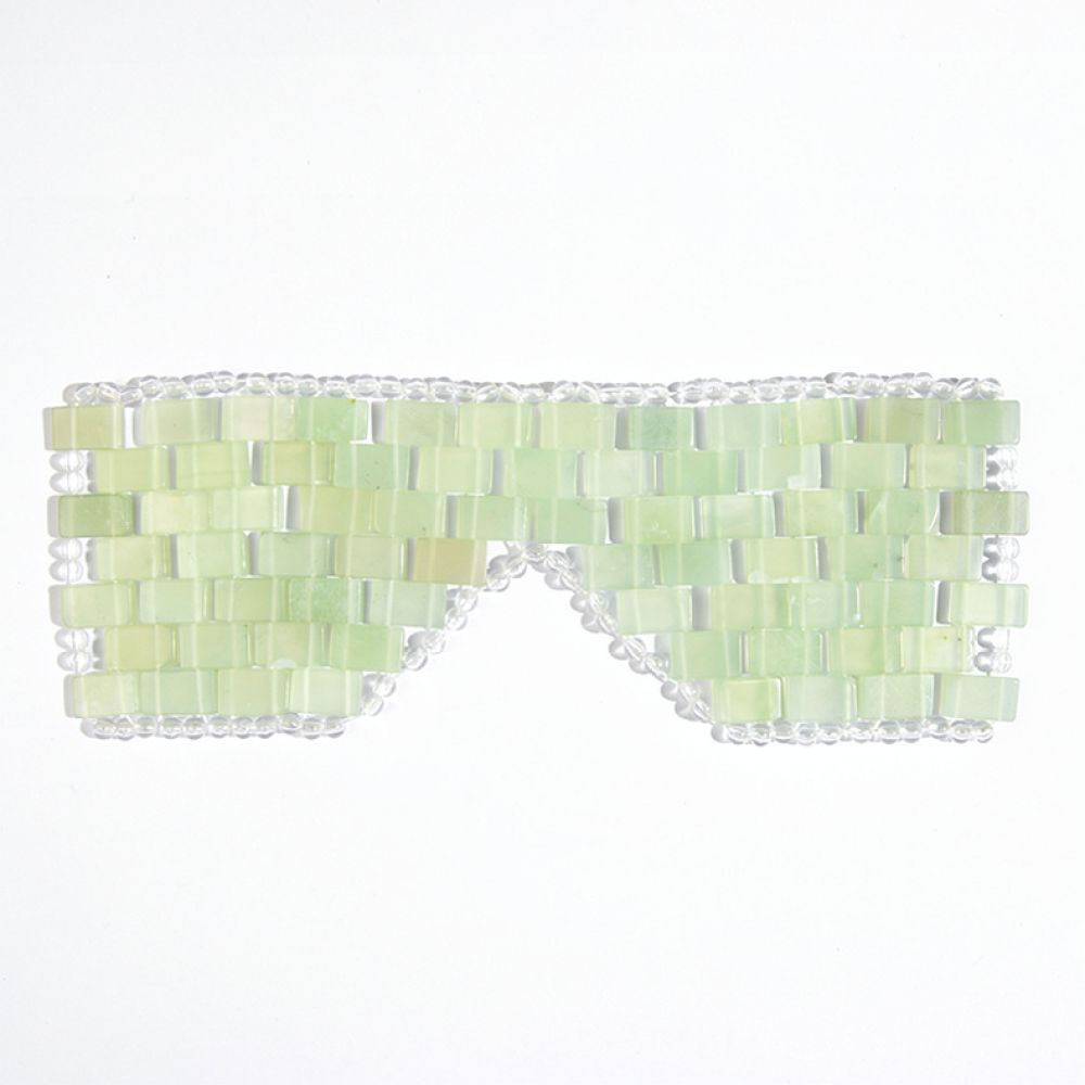 Luxury Skincare Mask - Authentiek Xiu Jade oogmasker, natuurlijk, handgemaakt,