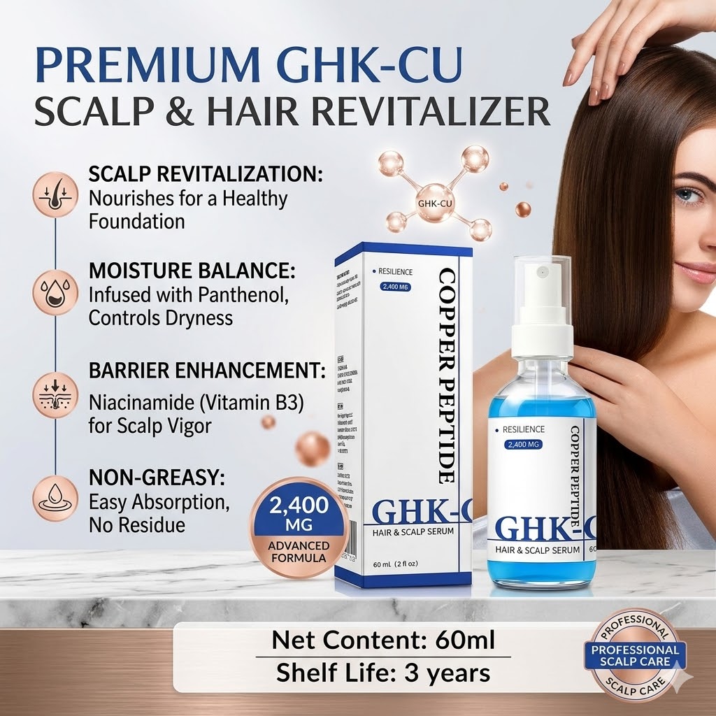Peptide Complex Serum - GHK-Cu Koperpeptide Haargroei Serum Anti Haaruitval