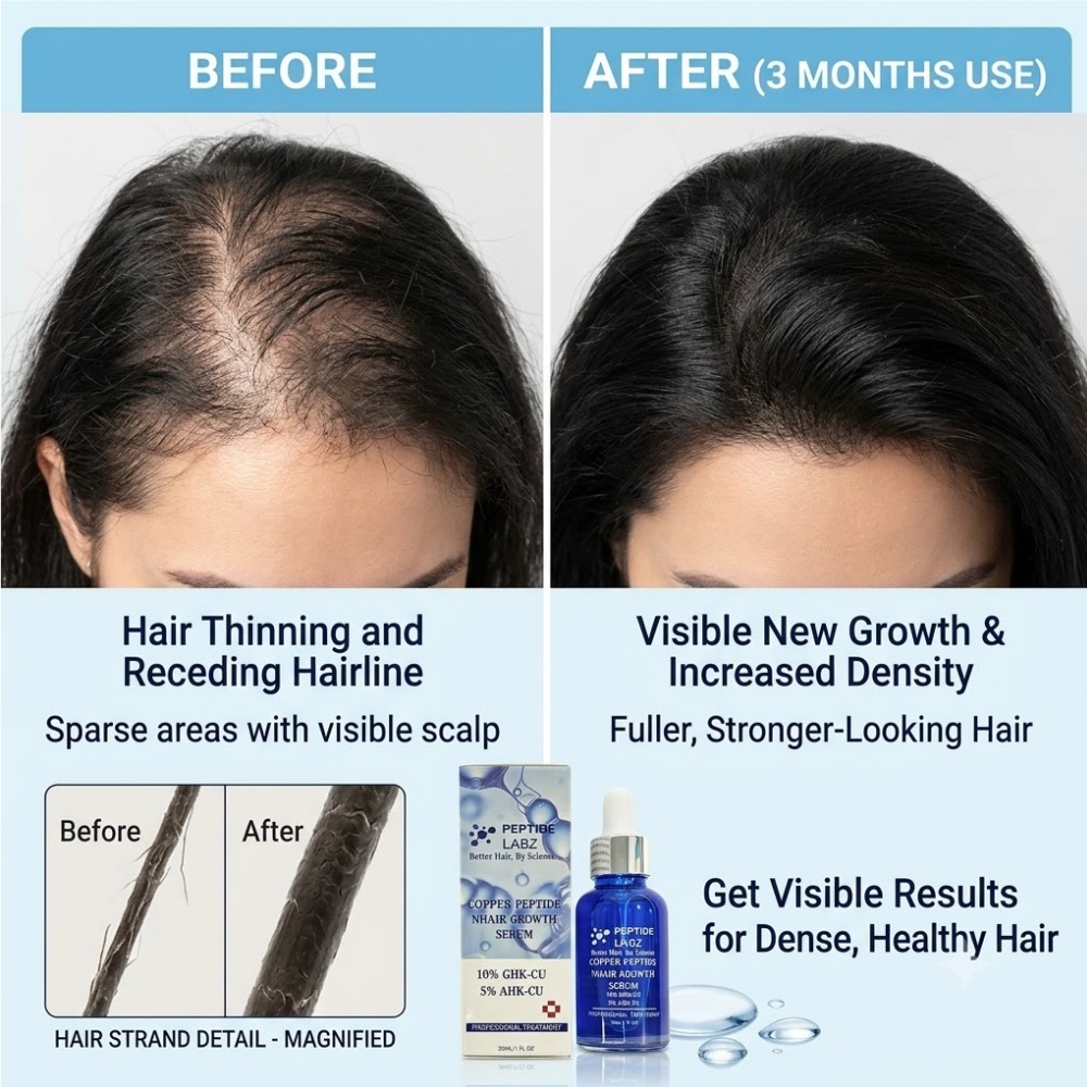 Haar Groei Essentie Koper Pept - Peptide Complex Serum recensie en prijs