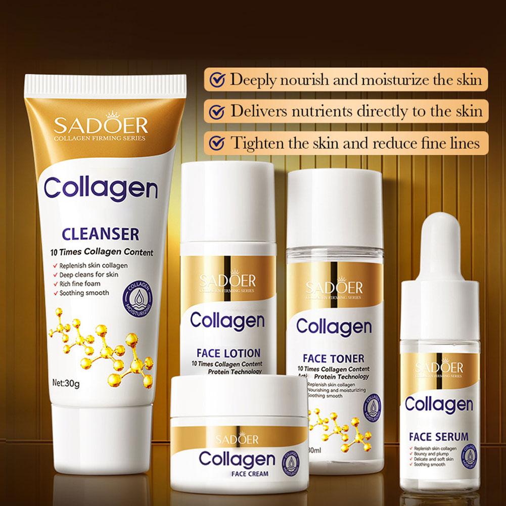 Collageen 5-delige huidverzorg - Luxury Skincare Kit recensie en prijs