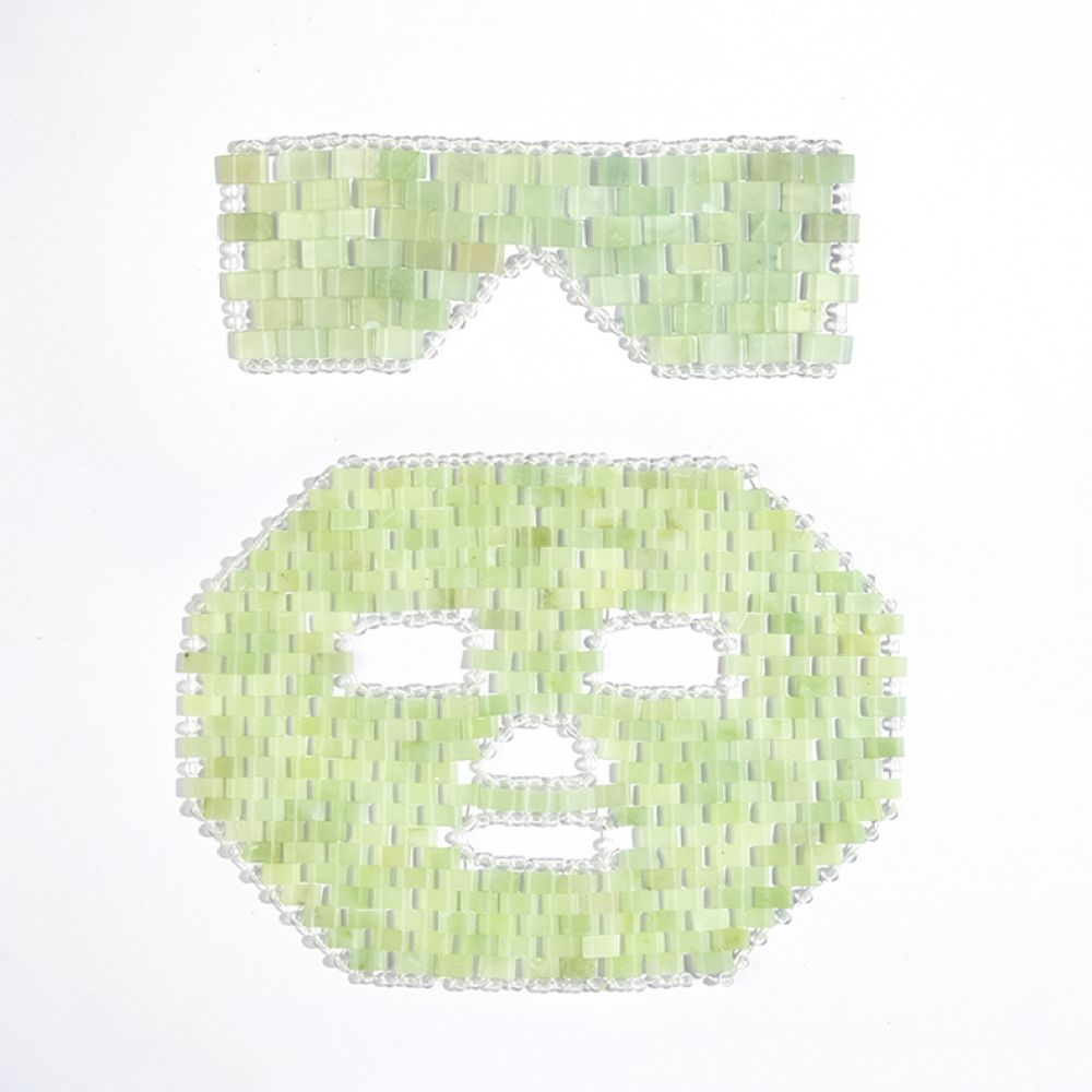Natuursteen Xiu Jade oogmasker - Luxury Skincare Mask recensie en prijs
