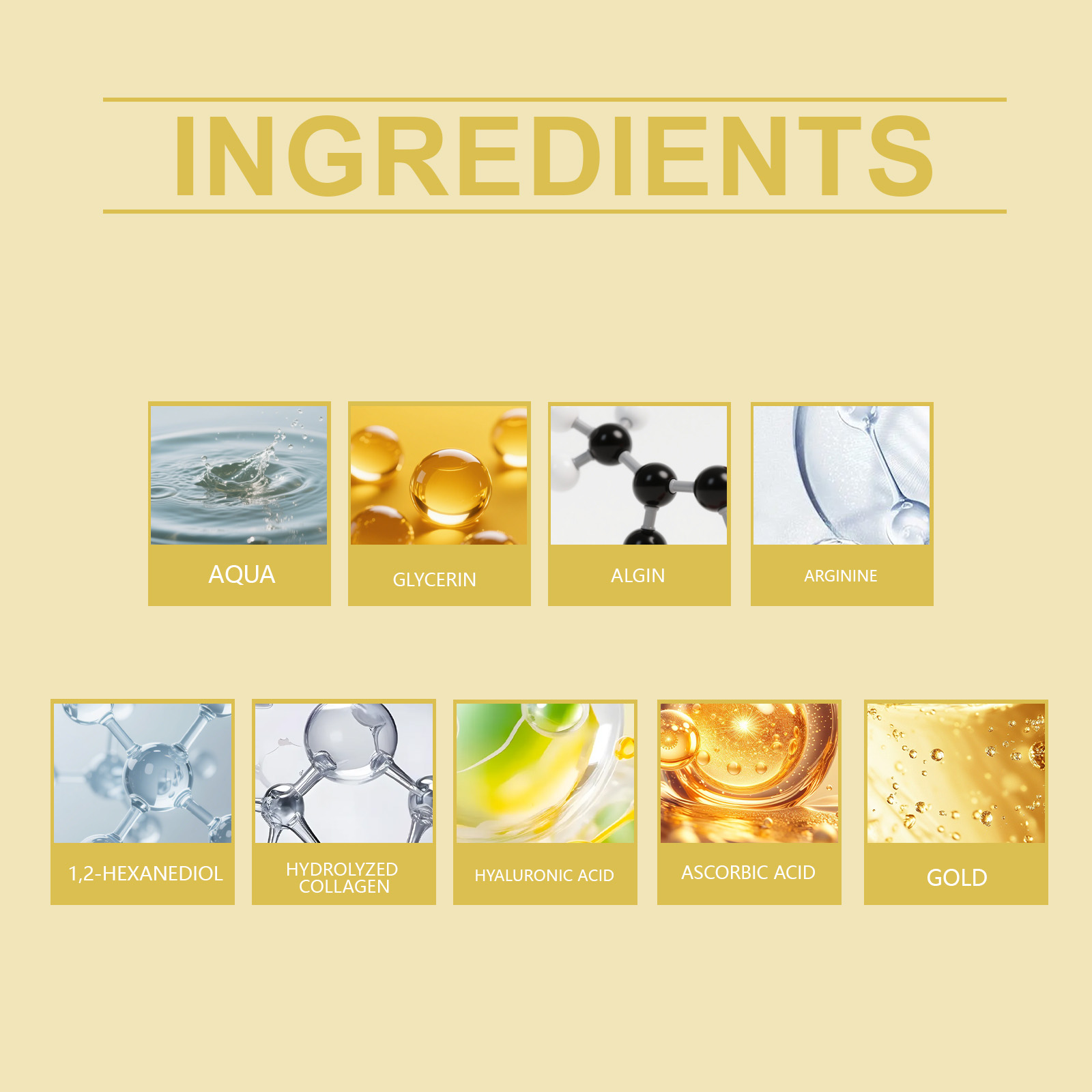 Hydraterende Herstellende 24k  - Luxury Skincare Mask recensie en prijs