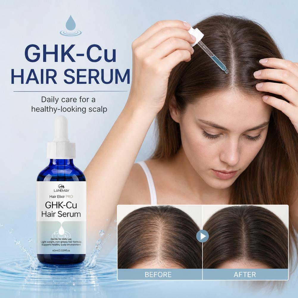 60ml GHK Cu Koperpeptide Haars - Peptide Complex Serum recensie en prijs