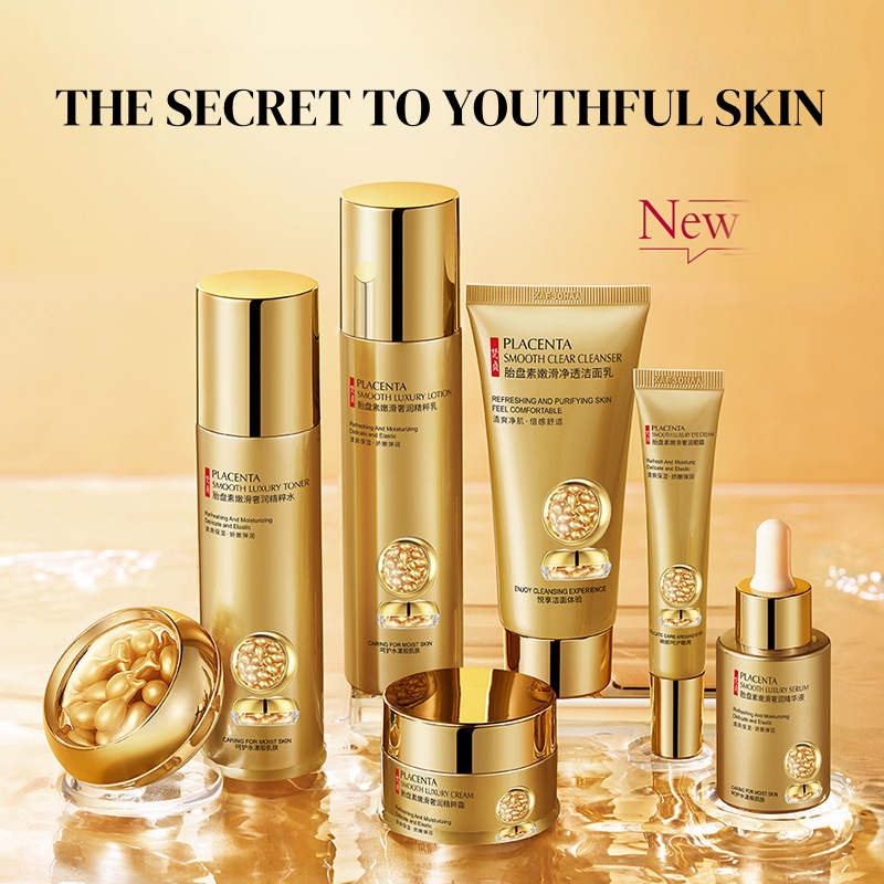 Placenta huidverzorgingsset va - Luxury Skincare Kit recensie en prijs
