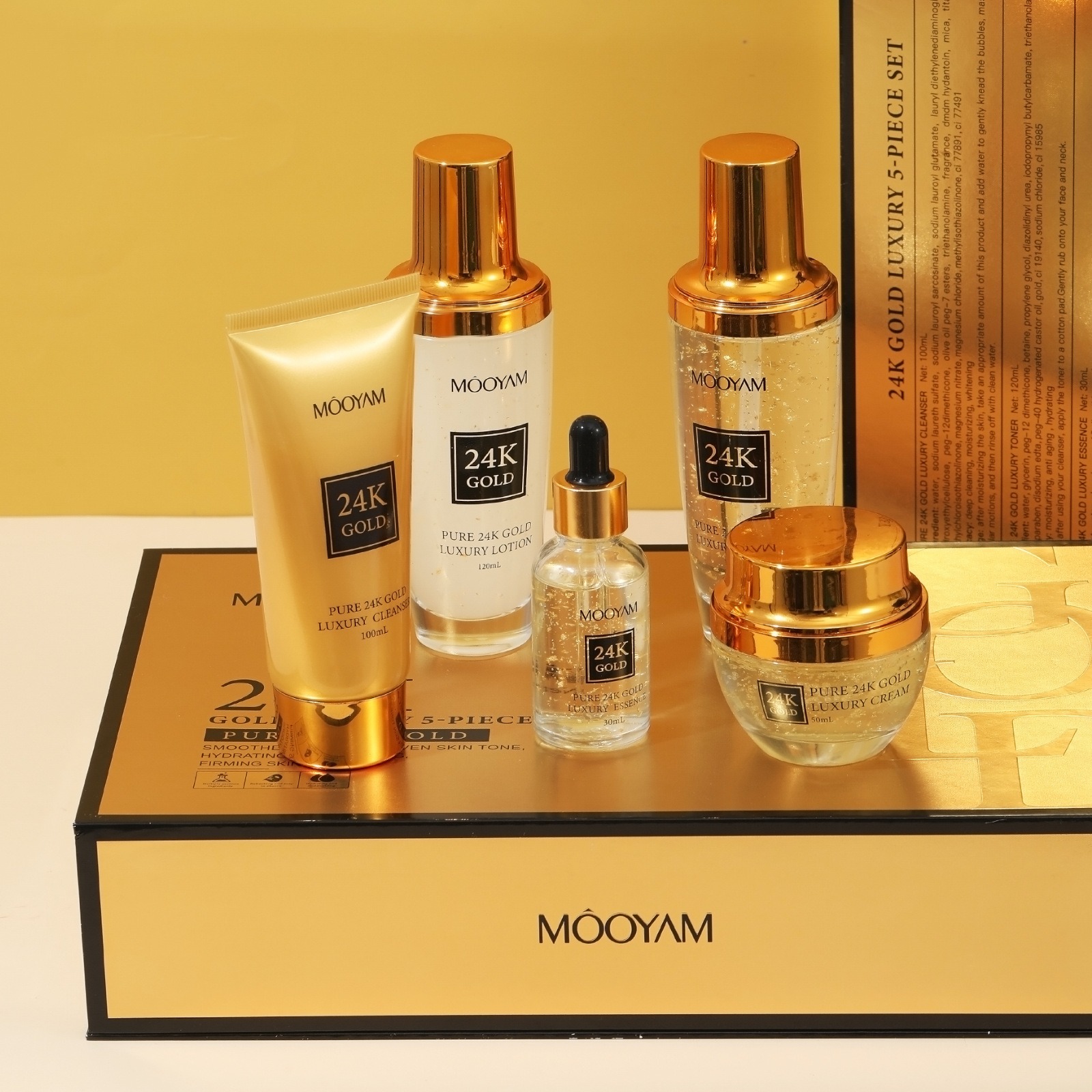 24K Gold LUXE Hydraterende Ant - Luxury Skincare Kit recensie en prijs