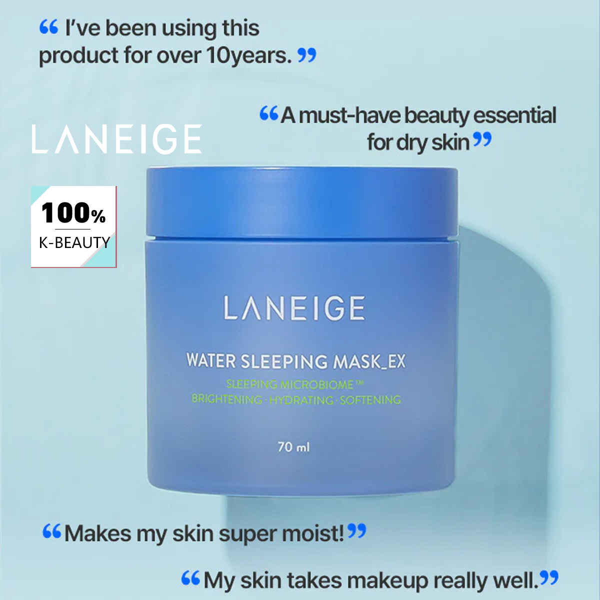 LANEIGE Water Sleeping Mask 70 - Luxury Skincare Mask recensie en prijs
