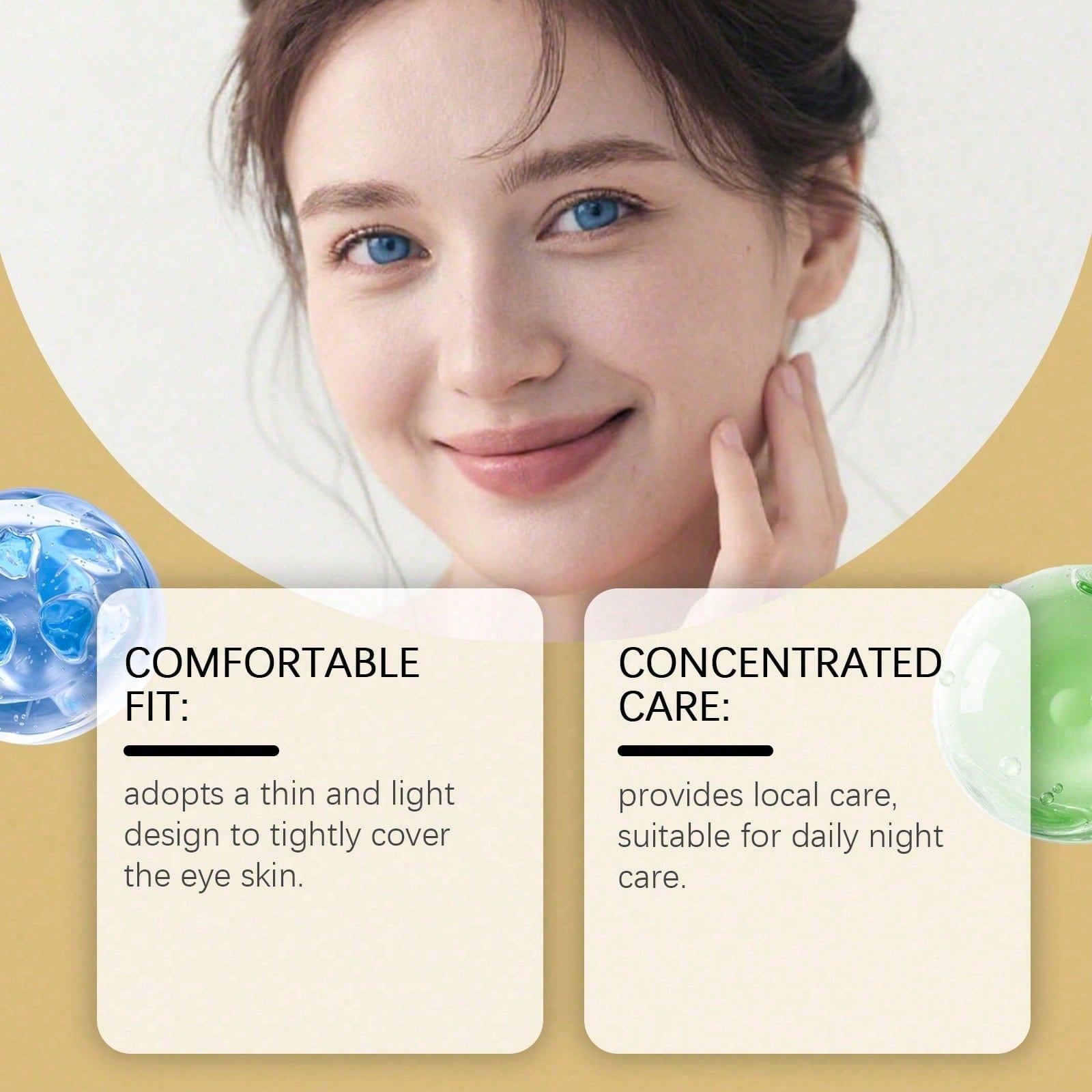 24K gouden oogmasker, 60 stuks - Luxury Skincare Mask recensie en prijs
