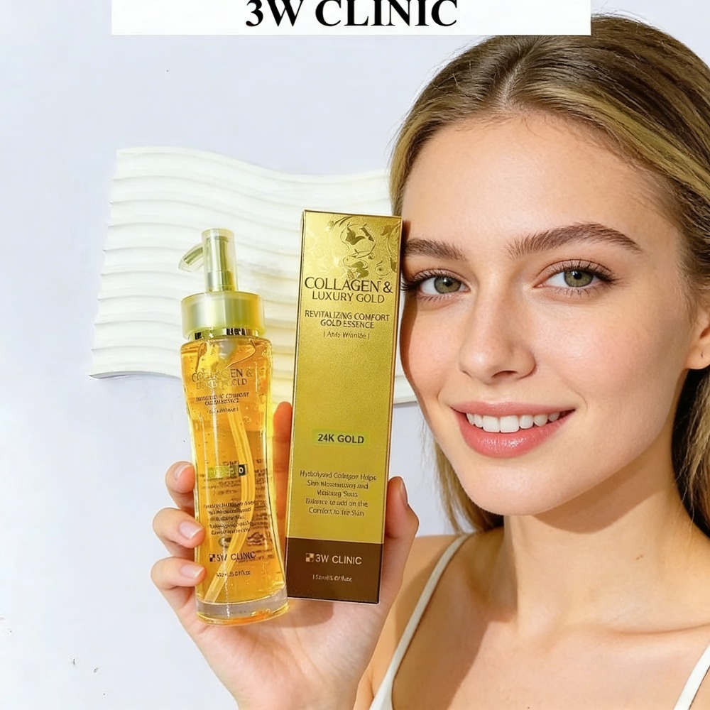 3WCLINIC Collageen & Luxe Goud - Luxury Skincare Korea recensie en prijs