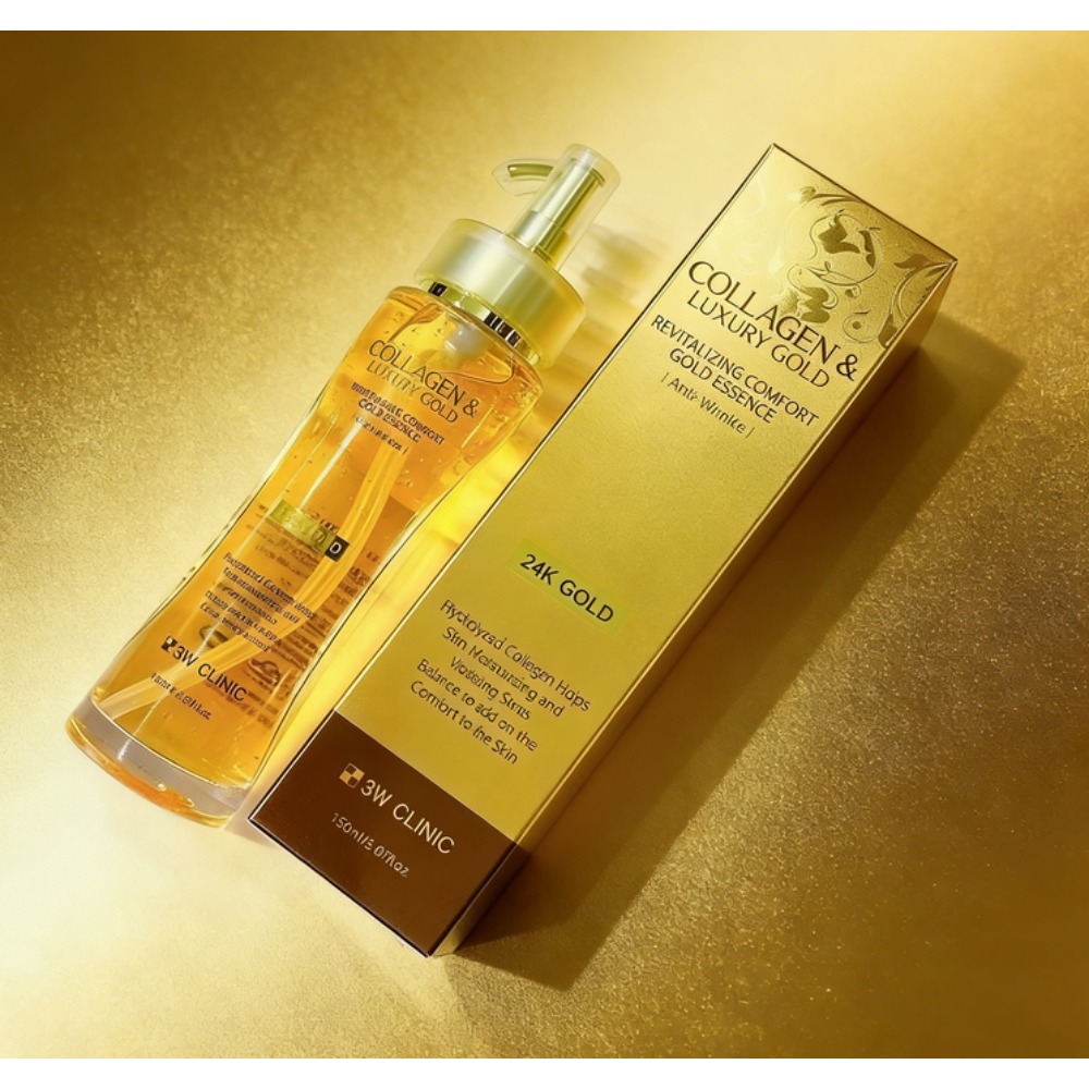 3WCLINIC Collageen & Luxe Goud - Luxury Skincare Korea recensie en prijs